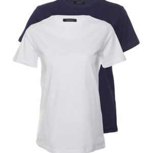 تی شرت یقه بافتنی پایه یقه خدمه 100% نخی 2 بسته 100% نخی TWOSS20TS0141 T T (ساخت ) My Website